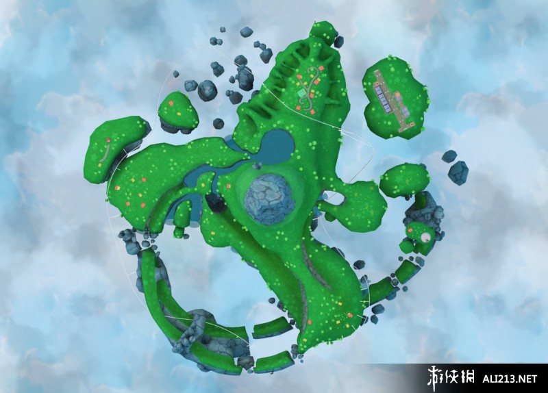 《小子历险记 天空上尉》WII截图