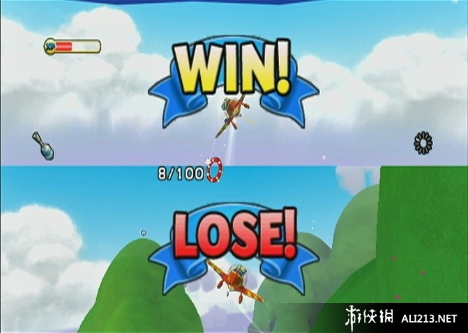 《小子历险记 天空上尉》WII截图