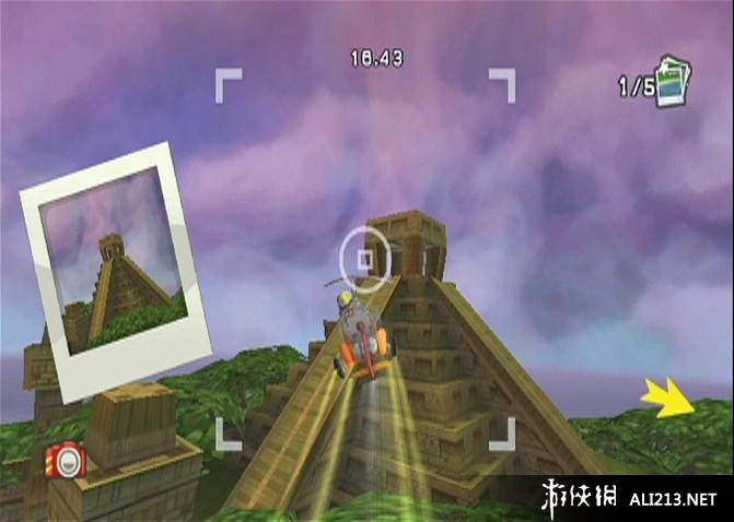 《小子历险记 天空上尉》WII截图