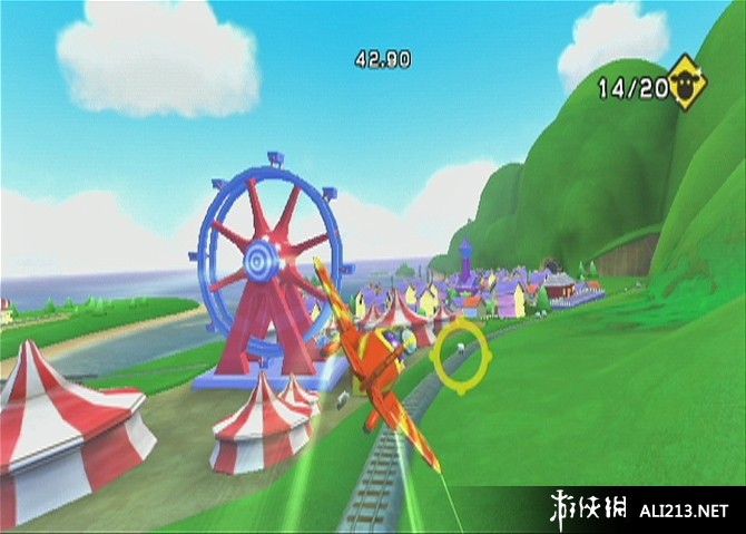 《小子历险记 天空上尉》WII截图