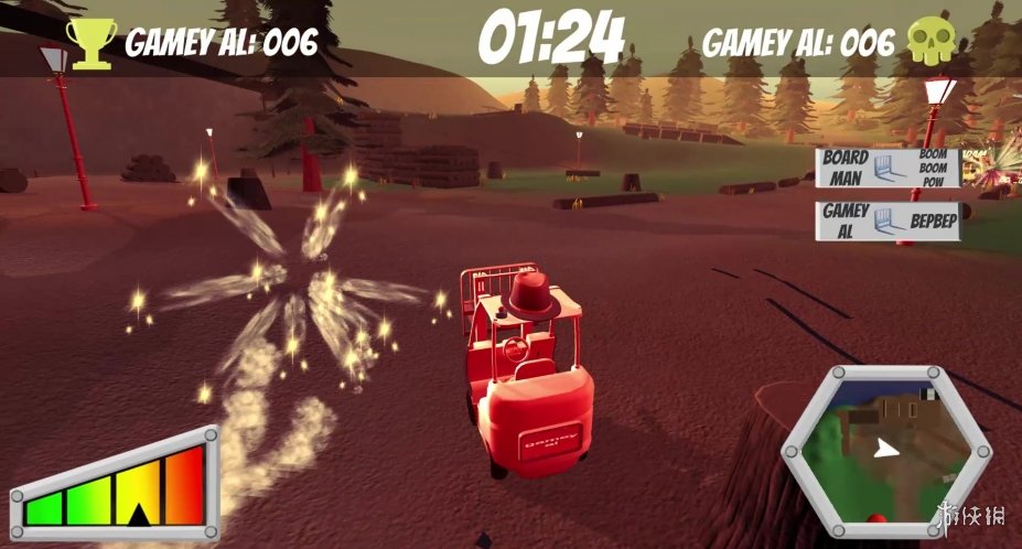 《叉车漂移》游戏截图