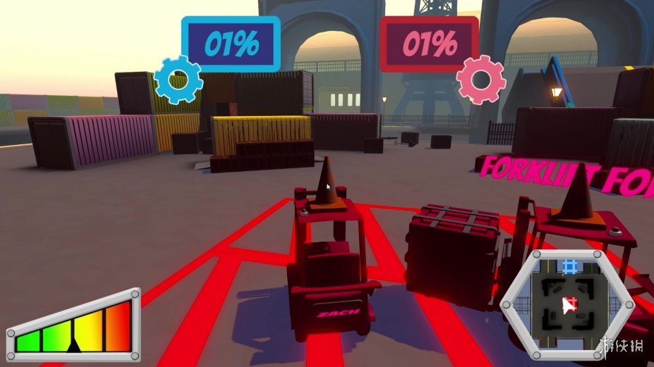 《叉车漂移》游戏截图