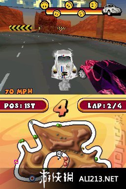 《赫比救援拉力》NDS截图