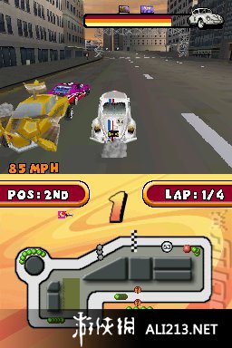 《赫比救援拉力》NDS截图