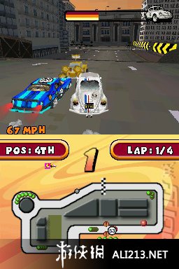 《赫比救援拉力》NDS截图