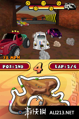 《赫比救援拉力》NDS截图