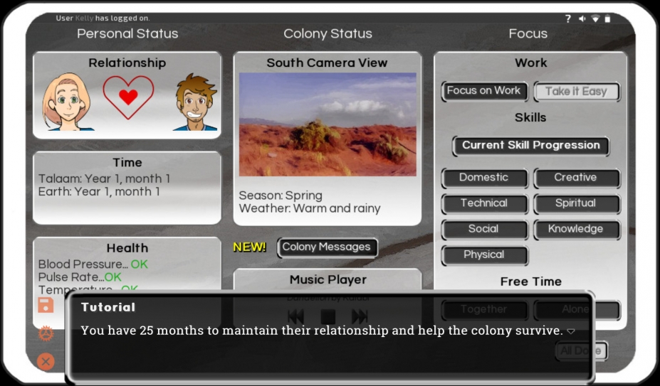 《我们的个人空间》游戏截图