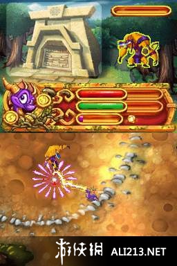 《小龙斯派罗传奇 崭新的开端》NDS截图