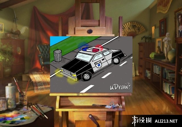 《天才小画家》WII截图