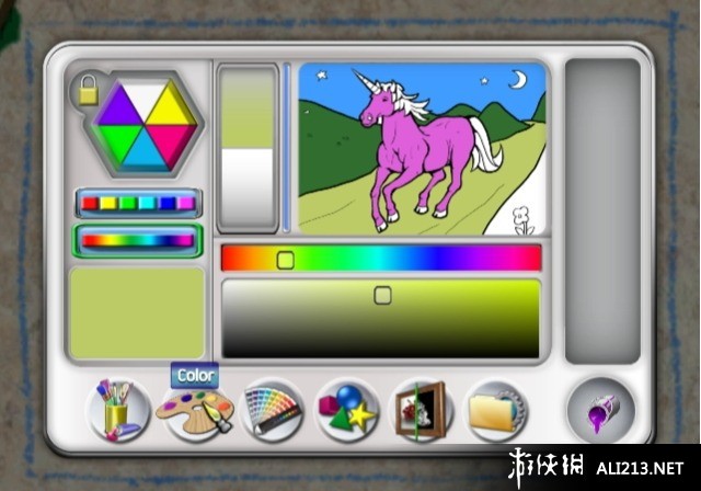 《天才小画家》WII截图