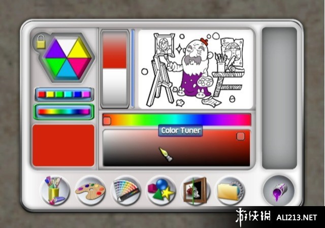 《天才小画家》WII截图