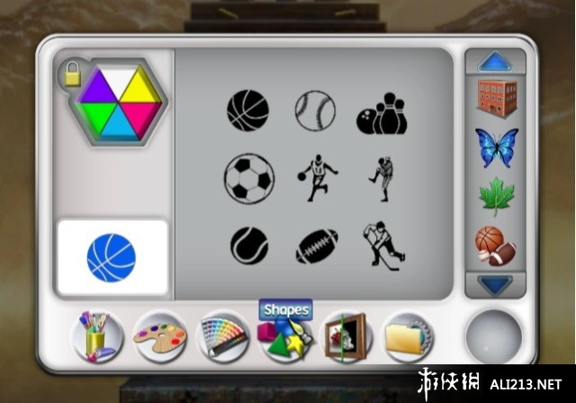 《天才小画家》WII截图