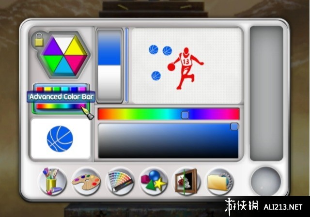 《天才小画家》WII截图