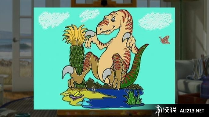 《天才小画家》WII截图