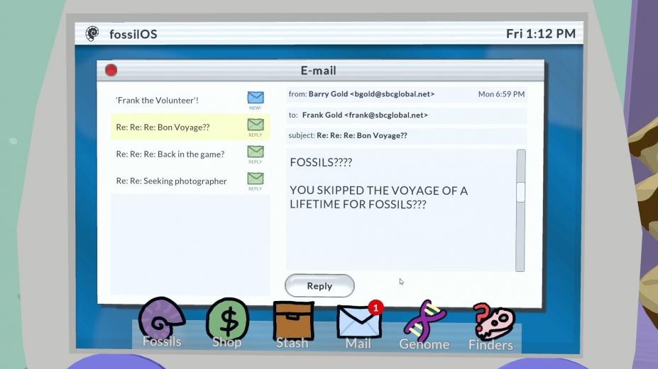 《化石角》游戏截图