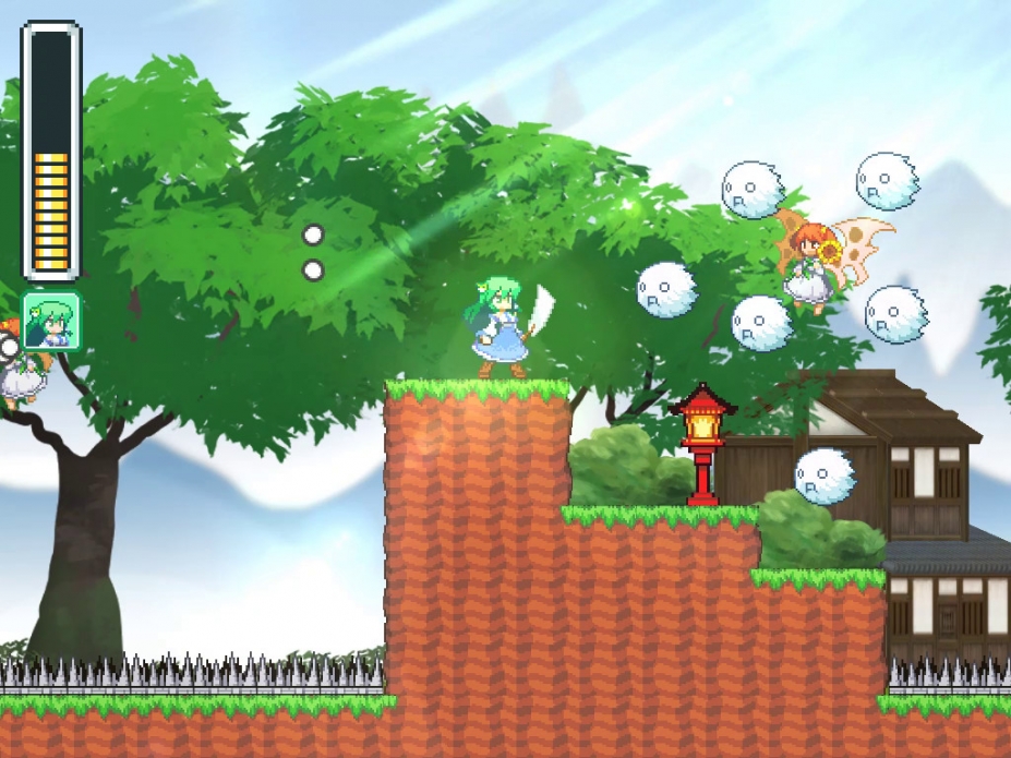 《风之祝子：早苗的妖怪退治》游戏截图