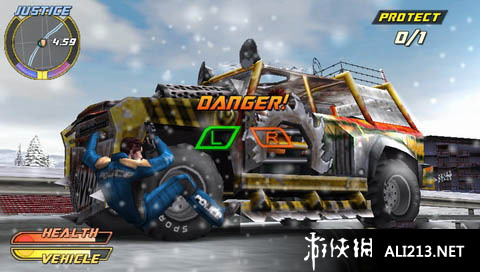 《追击力量 终极正义》PSP截图