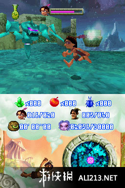 《塔克 伟大的符咒挑战》NDS截图