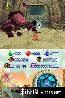 《塔克 伟大的符咒挑战》NDS截图