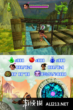 《塔克 伟大的符咒挑战》NDS截图