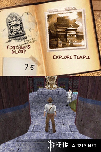 《印第安纳琼斯与皇杖》NDS截图