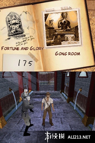 《印第安纳琼斯与皇杖》NDS截图