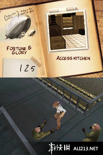 《印第安纳琼斯与皇杖》NDS截图