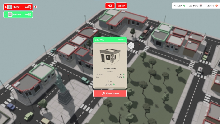 《商业帝国-在线棋盘游戏》游戏截图
