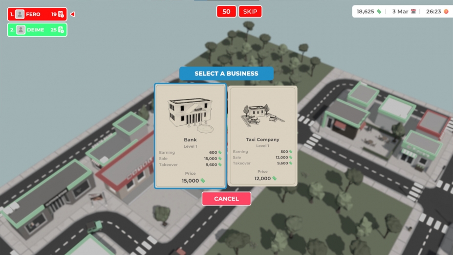 《商业帝国-在线棋盘游戏》游戏截图