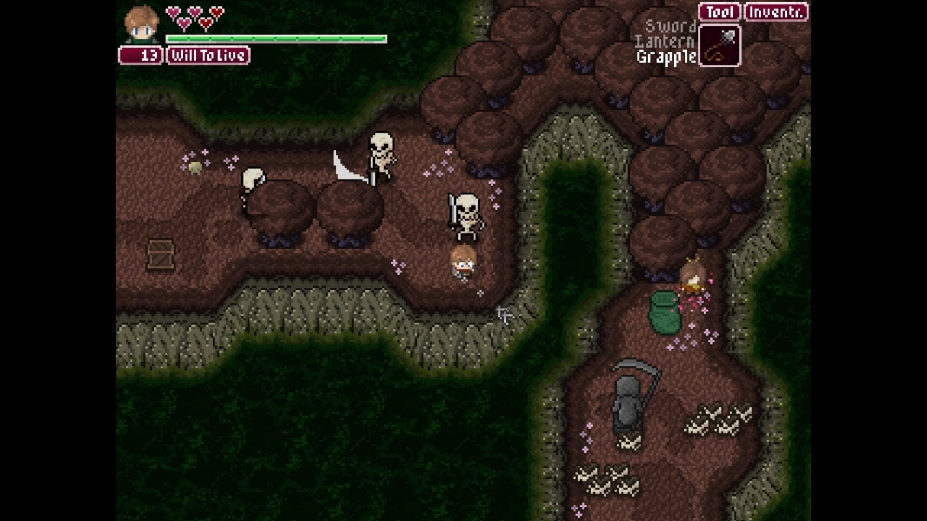 《蜗牛有骨骼》游戏截图