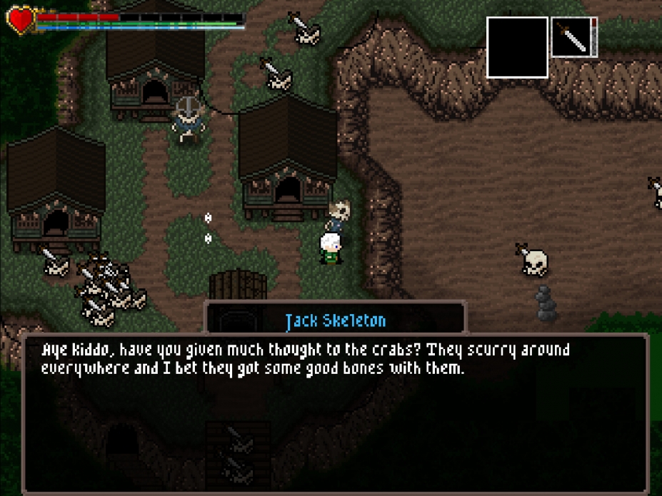 《蜗牛有骨骼》游戏截图