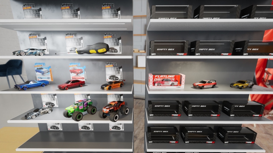 《压铸驱动和收藏家》游戏截图