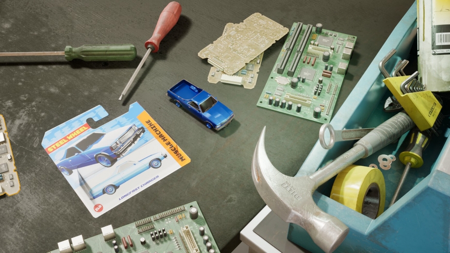 《压铸驱动和收藏家》游戏截图