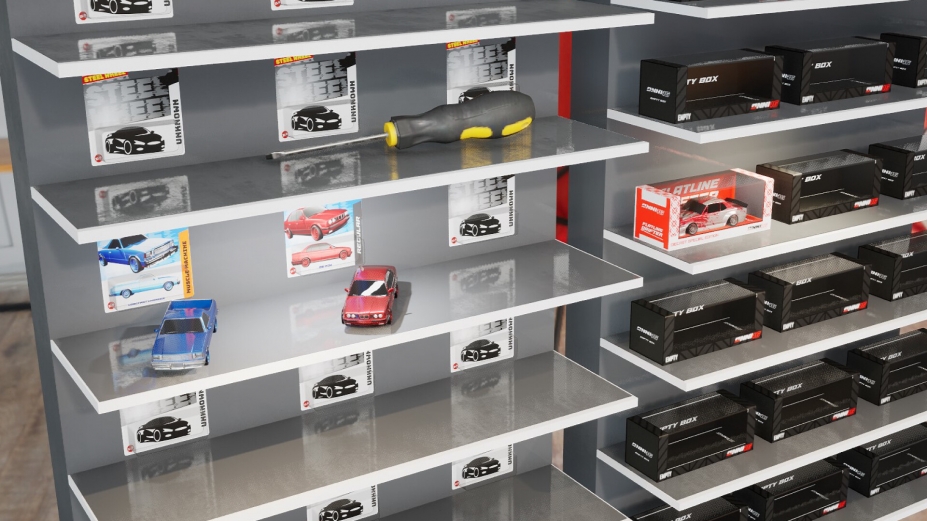 《压铸驱动和收藏家》游戏截图