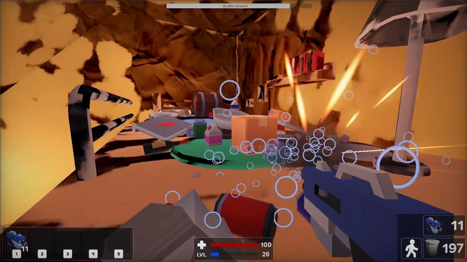 《清洁双子》游戏截图