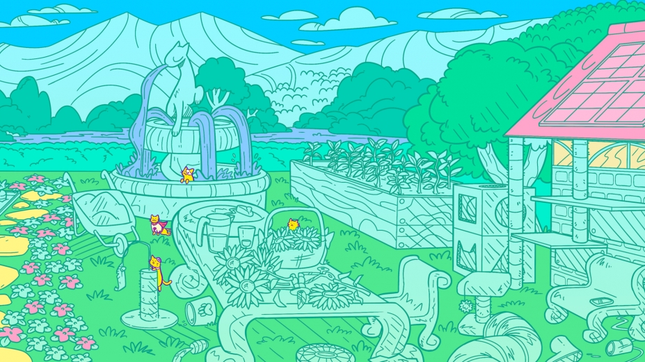 《收容所里满是猫》游戏截图