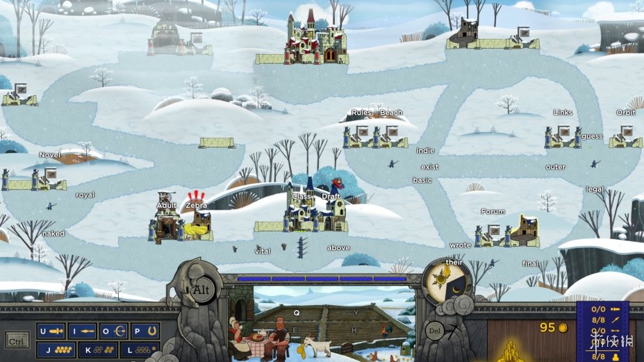 《触摸式故事：策略打字》游戏截图