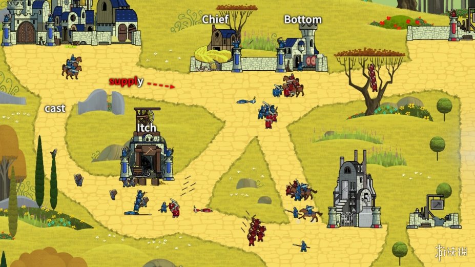 《触摸式故事：策略打字》游戏截图