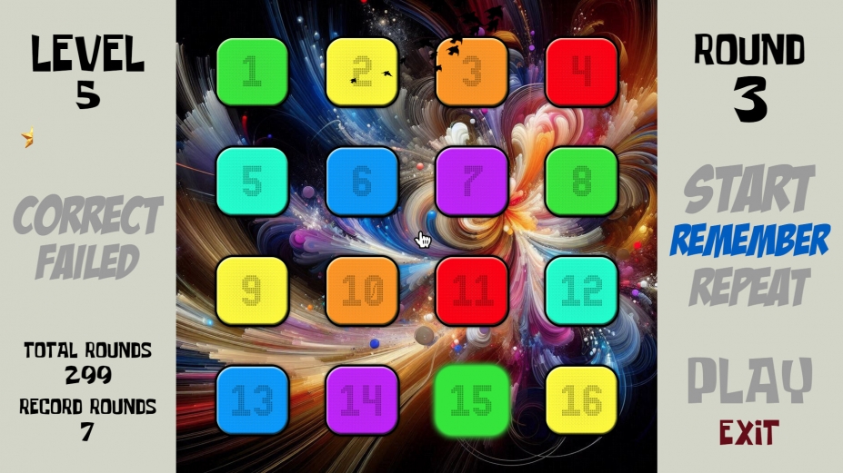 《声音颜色》游戏截图