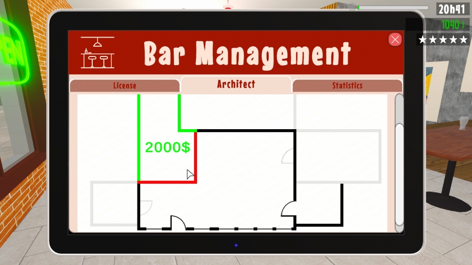 《酒吧模拟器》游戏截图
