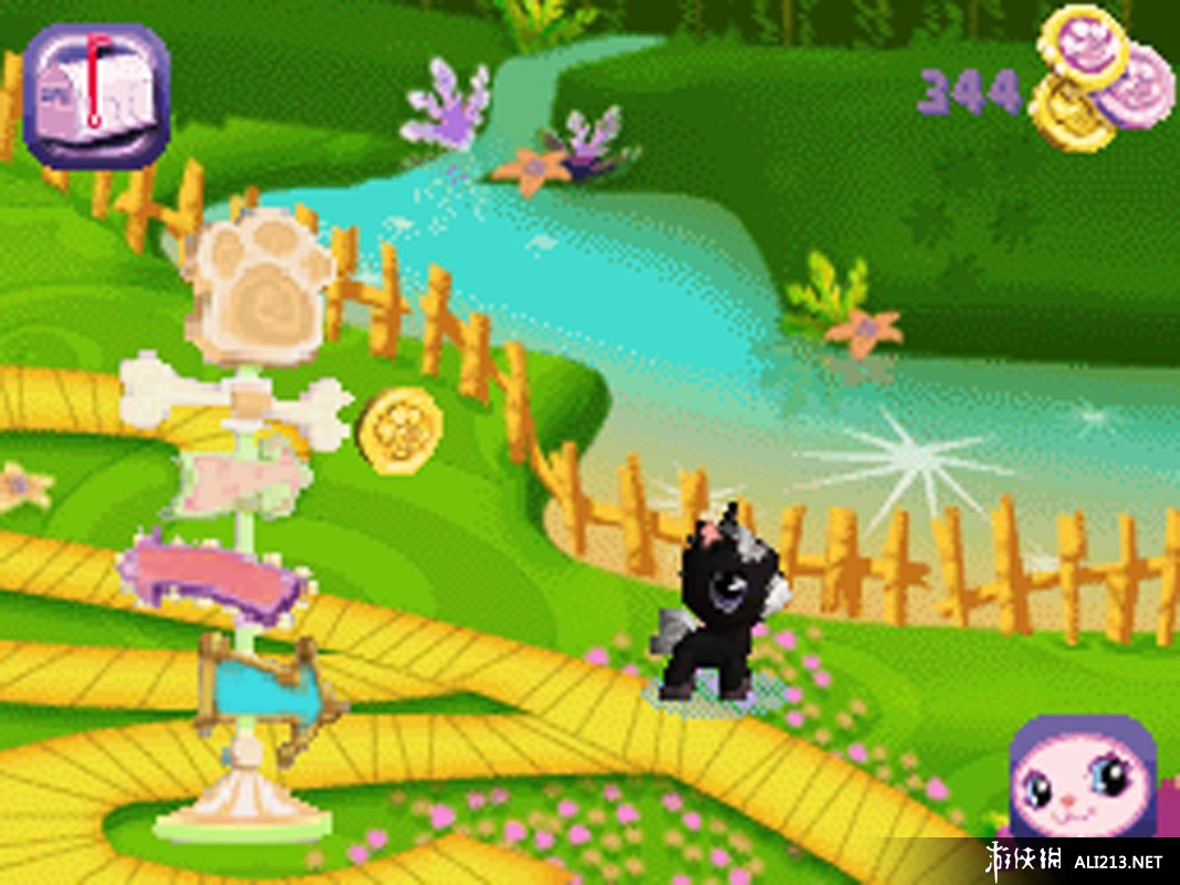 《小小宠物店 花园篇》NDS截图