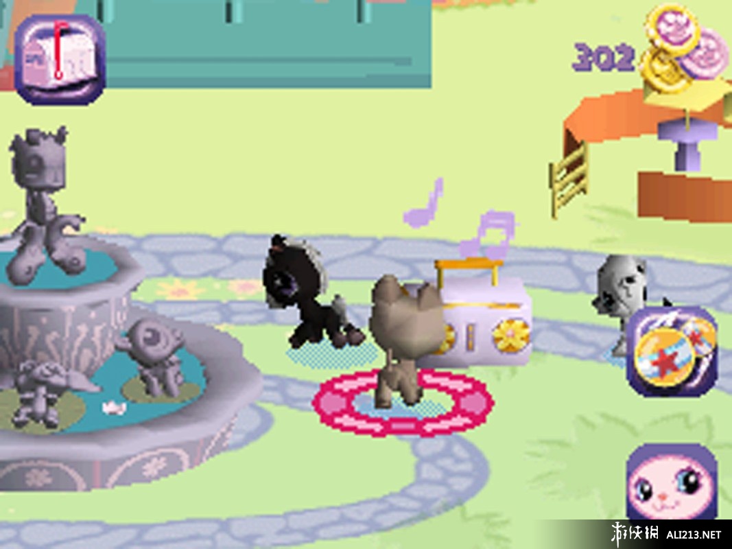 《小小宠物店 花园篇》NDS截图