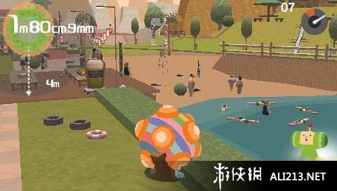 《我们的块魂》PSP截图