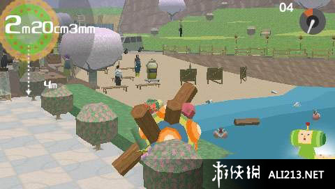 《我们的块魂》PSP截图