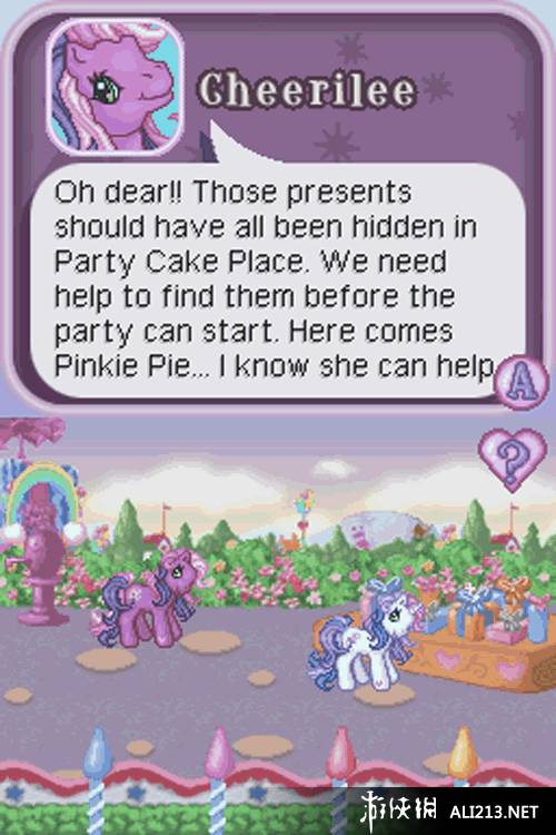 《欢乐小马 宝莉派对》NDS截图