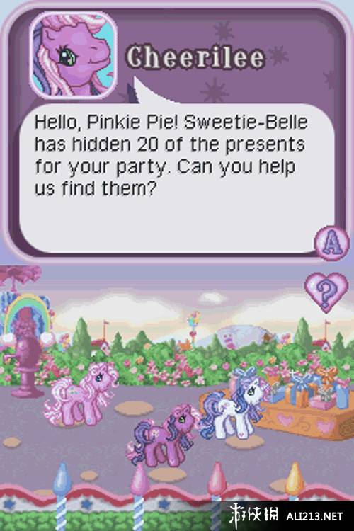《欢乐小马 宝莉派对》NDS截图