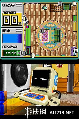 《欢迎回来！小机器人！开心大扫除》NDS截图