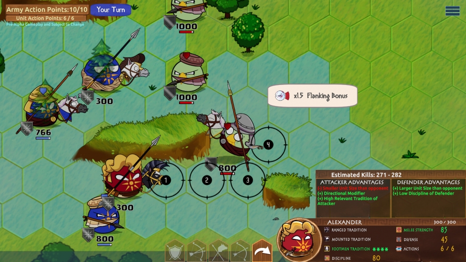 《亚历山大球：波兰球传说》游戏截图