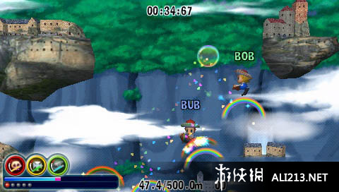 《新彩虹岛 手风琴大冒险》PSP截图