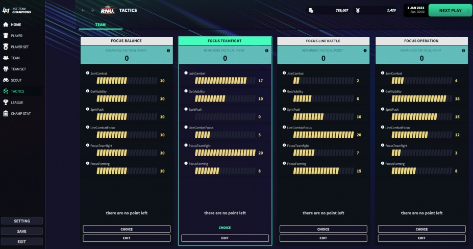 《电竞经理2023》游戏截图